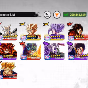 D847-IOS+Android-9 UL(Zamasu+SS4 Vegeta+Beast Gohan+SS4 Gogeta+Vegito+Majin)+33 Legend+Good Team GT+Fusion+Good Equipmen - Image 3