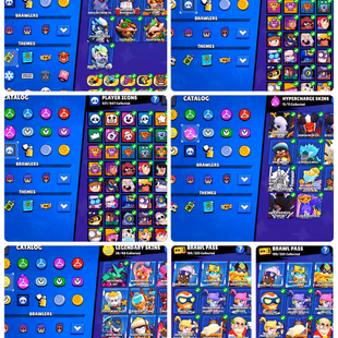 105K TROPHIES RARE|28 BUFFIES|100 MAXED|73 HYPERCHARGE|196 GEMS|ALLEY CAT BULL|431 SKINS|ANTIVIRUS 8-BIT|900 PINS|527  - Image 3