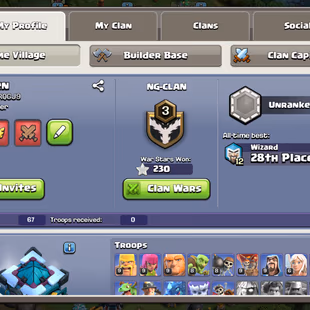 🚀SUPER LEGENDARY TH13 MAX🚀HEROS LVL 75-75-50-50-25 | EPIC EQUIPMENTS | 5 HEROS SKINS | MAGIC ITEMS LOADED | - Image 3