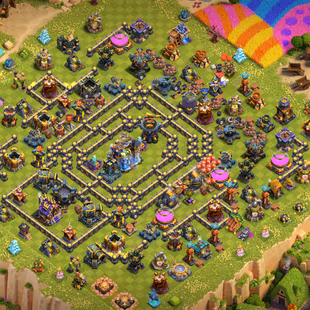 🔥Scenery Account🔥 || Th18 || High Epic Equipment (3-Max) || Heroes 77-95-51-67-38 || Nc free || 6 Builders - Image 1