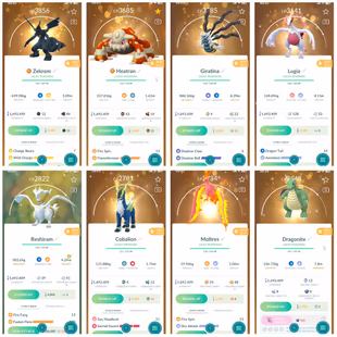  P 2.100 Level 62 Charizard Moltres Mewtwo Groudon Dialga Giratina Gryados Lugia  26 Shiny And Legendary 271 Shiny 328 L - Image 3