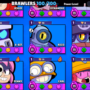 RAREST | ALL BUFFIES-48 | ALL SKINS-[760] | 98K TROPHY | ALIEN FAME III | 100/100 BRAWLER | ALL MAX-ALL HYPER | 1648-PIN - Image 8