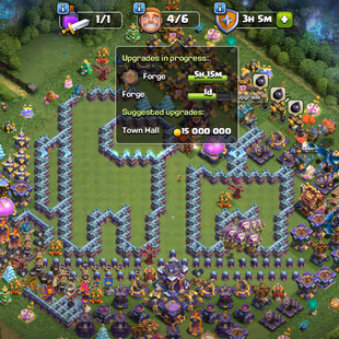 🚀SUPER TH 15 MAX🚀HEROS LVL 90-90-70-65-40-10 | EPIC EQUIPMENTS | 6 HEROS SKINS | NC AT 1000 GEMS | - Image 2