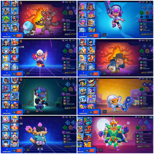  82.4K TROPHY | 44 MAX [ 36 HYPERCHARGED ]  361 RARE SKINS | 100/100 BR | 51 TITLES | 38 MAX RANK BRAWLERS  - Image 5