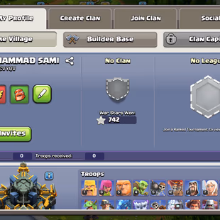 💫[ PREMIUM TH-17 ]💫S.BALL [MAX] | M.MIRROR [23] | FIREBALL - R.SPEAR [20] || HEROS: 72-92-44-53-34 | NICE DEF - TROOPS - Image 2