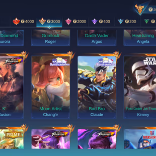 M310|LVL96|131HEROES|458SKIN|MEGACOLLECTORIII|2LEGEND|4ASPIRANTS|2STARWARS|5KOF|4SANRIO|MYTHICALGLORYS39 - Image 7