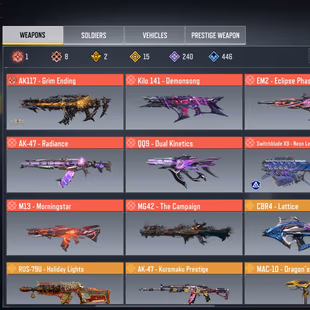 CODM-BR AND MP BOTH PERFECT GUNS-8X MYTHICAL WEAPON WITH 15X LEGENDARY-1X MYTHICAL SOLDIER 1X LEGENDARY VAHICLES-ACTIVAT - Image 4