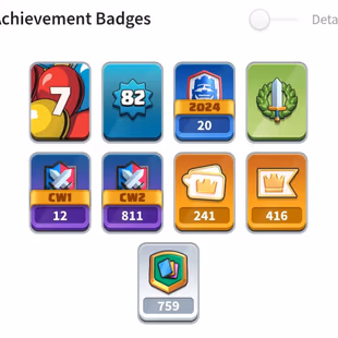 RAREST CRL 20 WIN EMOTE 🌸 KT 16 37 MAX CARDS 82 XP 106 ELITE CARDS 35 EVOLUTIONS 6 HEROES ULTIMATE CHAMPION 12500 CUPS - Image 5