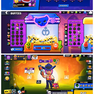 84K TROPHIES|51 MAXED|44 HYPERCHARGE|SOLAR FAME 1|8 BUFFs|430 SKINS|ANTIVIRUS 8-BIT|GOLD MECHA CROW|165 EPIC SKINS| - Image 2