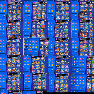 RARE 7X MASTERS 2025 | ALIEN FAME | 102 FULL MAXED P11 WITH HYPERCHARGED | 428 SKINS | 45 BUFFIES | 4 BRAWLER KEYS - Image 5