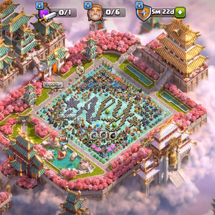 🔥65X SKINS 35X SCENERY🔥TH18 CLOSE MAX!COSMIC SET & 9X LEGENDARY SET!! GOLDEN HUG DRAGON STATUS!!ALL LEGENDARY SCENERY - Image 7