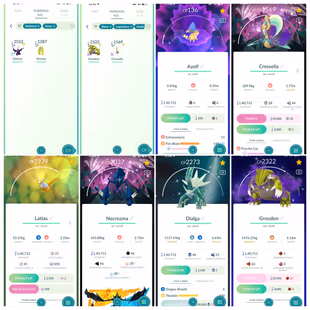 211 SHINY | SHADOW SHINY LEG GROUDON | LEVEL 55 | 92 LEGENDARY | SHINY GMAX GRIMMSNARL | SPECIAL BG NECROZMA - Image 3