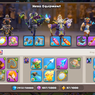 🌟 RAREST UAE LOCAL 🌟TH-18 200 WALLS MAXED | DEFENCE MAXED | RARE WAR ARENA ND LEAGUE KING SKIN | 1600 CWL | SOLID EPIC - Image 6