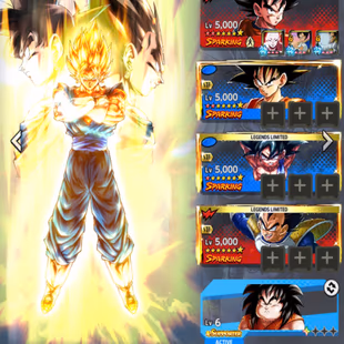 D842-IOS+Android-8 UL(SS4 Vegeta+Cell+SS4 Gogeta+SS2 Gohan+Super Vegito)+55 Legends+Vip Equi+Good Team Future,Fusion - Image 8