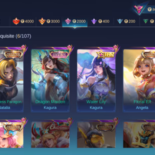 PL622|Lvl 77|EXALTED V|267 SKIN|ALL EMBLEM MAX|LESLEY LEGEND|3 COLLECTOR(FLORYN,ANGELA)|ANGELA KISHIN|PHARSA NEOBEAST|SA - Image 5