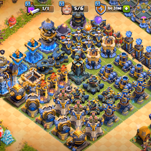 RR💥TH 18 [ FULL DEFENCE MAX ]💥200 WALL MAX | HERO 105/105/83/80/55/15 | 16 EPIC EQ 6 EPIC MAX 4 EPIC LV-23 | XP-240 - Image 3