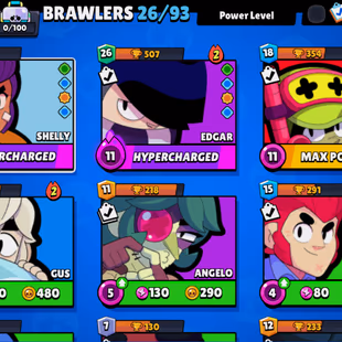 124 [3 MAX BRAWLS] [9 SKINS] [4632 TROPHIES] - Image 4