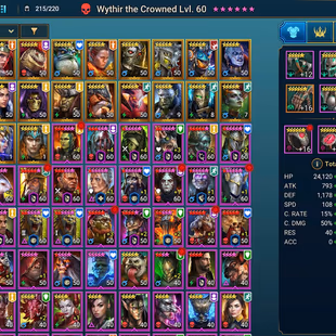 LV82  - Power 6M - 31 Champions LV 60 -  75 Legend - 5 Void  - Image 3