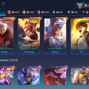 PREMIUM MEGA IV || 3 LEGEND || 19 GRAND || 19 EXQUISITE || SKINS 443 || HIGHEST RANK IMMORTAL 100 - Image 5