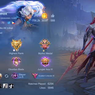 HYPER BASED PREMIUM ACCOUNT|| LEVEL 76|| LEGEND1 ||GRAND 10 || |EXQUISITE 3||  EXALTED 10 || SKINS 335 || HEROS 130||  - Image 7