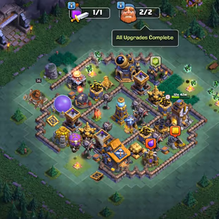 🔥Xp-271🔥 || Th18 Maxed || High Epic Equipment || 5 Heroes Maxed || Name Change Free || 6 Builders || Stacked Obstacle - Image 8