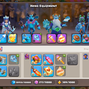 BEST OFFER | TH18 NEAR MAX | GG-MAX!TC-MAX!FB-MAX | HERO-100-100-83-75-50 | 236-XP | HIGH PROFILE | SKINS-SCENERY | - Image 7