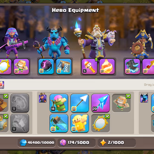 🔥[ TH-18 NEAR MAX - LEAGUE QUEEN ]🔥 6 EPIC MAX: SB-AF-MM-FB-RS-EB [MAX] | WALLS MAX - HEROS MAX ||  - Image 5
