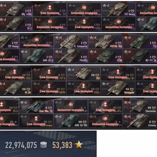 [WOT EU] Full access 15k bonds [Tier X - 24] [Premium Tanks - 47] [Tier VIII-IX - 28] - Image 1