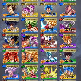 D826-IOS+Android-9 UL(Zamasu+SS Goku+Broly+Majin+Gohan+S Gogeta+S Vegito)+30 Legends+Good Equipment+New  Goku&Vegeta - Image 5