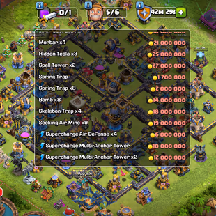 🌟BEST OFFER🌟TH 18 ALMOST MAX | 5X HERO MAX DUKE-11 | 15 HIGH EPIC EQ 10 EPIC ALMOST MAX | LOADED MAGIC ITEM | XP-254  - Image 3