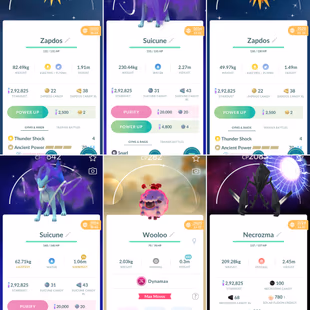 2020 SHINY LEGENDARY RAYQUAZA [] 236 LEGENDARY [] SHINY SNORLAX [] SHINY NECROZM PALKIA [] 14x SHINY LEGENDARY - Image 4