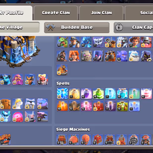 🚀IN LEGEND RANKED 2🚀SUPERIOR TH18 | EPIC EQUIPMENTS | 1000 CWL MEDALS | NC AT 500 GEMS |2560 SPARKY STONES | INSTANT | - Image 3