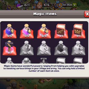 🔥TH 18 ALMOST MAX🔥XP 227- 4 HERO MAX- 3 EPIC EQUIPMENT MAX MS 26 RS 26 GG 23 FA 23 AF 20-NC 500-WALLS DEFENSE MAX-BEST - Image 8