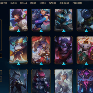 SEVER [ EUNE ] -257 LVL  - BRONZE III - 122 SKINS - 144 CHAMP [ 26990 BE - 97 RP ] - FULL ACCESS - Image 4