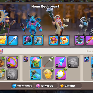 🔥TH 17 ALMOST MAX🔥XP 241-HERO 99-100-75-50-EPIC SB 26 FA 17 FB 17 RS 17 EB 23-NC YES-HERO MAX-STRONG DEFENSE-BEST DEAL - Image 5