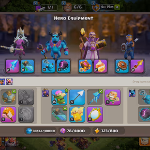 🔥TH 14 FULL MAX || ALL HEROES MAXED || 10x EPIC EQUIPMENT || RENAME AVAILABLE || 5'000 GEMS AVAILABLE || SUPER ACCOUNT - Image 6