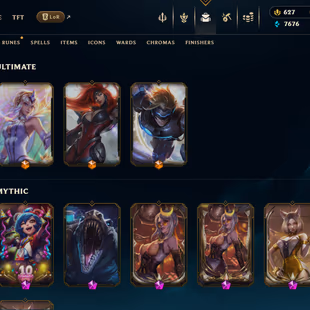 [NA] 520 Skins | s2 and s3 Victory Skins | Unranked (Ex Gold) | 157 Champions | Level 200 | INSTANT DELIVERY - Image 1
