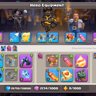 🌟BEST OFFER | TH-18 FULL MAXED DEFENCE 🌟 HERO 100-105-84-75-50 | EPIC GG[MAX] FB[MAX] RS[MAX] FA[MAX] EB-26 | MAX APRT - Image 7