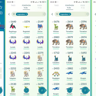 Lvl 50+ [Solgaleo/Lunala] | 46 Legendary | Kyogre | Zacian | Lugia | Ho-Oh | Regidrago | Regieleki | Valor | 950 - Image 4