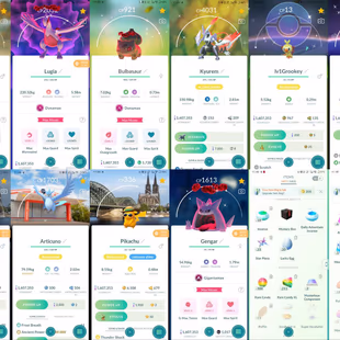 [G321] LEVEL 73 PVP ACCOUNT I 63 SHINY LEGENDARY I 9 SHINY SPECIAL BACKGROUND CHARIZAD SNOLAX PALKIA  I 1185 SHINY I  8x - Image 4