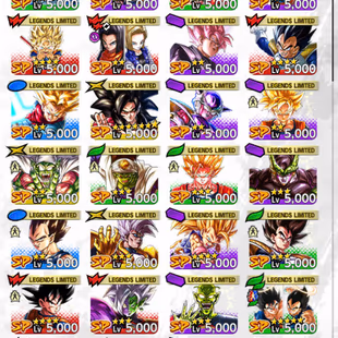 D858-IOS+Android-Meta Account-7 UL(SS4 Goku+SS4 Vegeta+SS Goku+Frieza)+43 Legends+Vip Equi+Good Team+572 Millions Power - Image 7