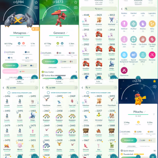 1862 Level 70 Mewtwo100 Shiny Riolu Shiny Metagross shiny Genesect Shiny Zamazenta Shiny Mega Lucario Shiny Mega Latios - Image 3