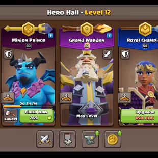 TH 18 l XP233 l 10 Scenery & 21 Skins l Rename 1000GMS l More Equipment And Items l Heroes 88 89 83 80 54 17 35 28 - Image 4
