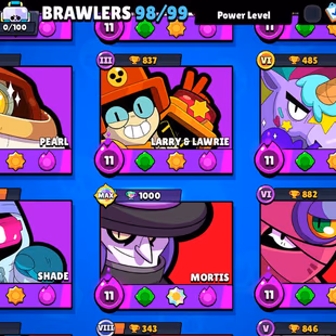 🔥 43 MAX BRAWLERS [] 63 HYPERCHARGED 🔥 292 SKINS [] 190 GEMS [] INSTANT DELIVERY [] - Image 8