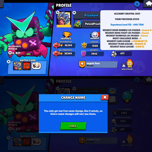 [DG-19] 26K-TROPHIES 85-BRAWLERS 7-HYPERCHARGED 7-MAXPOWER FREE RENAME 70-SKINS CHEAP INSTANT DELIVERY  - Image 3