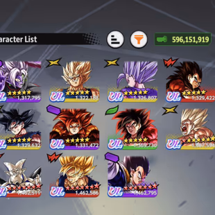 D929-IOS+Android-Nice 11 UL(SS4 Goku+SS4 Vegeta+SS4 Gogeta+SS Goku+Zamasu+Beast Gohan+Majin+Goku Uis)+50 Legends+Good Eq - Image 1