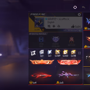 X300|Lvl 64|64 CHARACTER|214 COSTUME(27 MYTHIC)|305 WEAPON(6 EVO+49 MYTHIC)|AN94 Evil Lv 5|M1014 Scorpio Lv 4|MP40 Chrom - Image 3