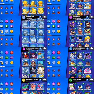 98k TROPHIES | MASTERS 2025 | 72 MAX POWER BRAWLER | 101 BRAWLER UNLOCK | 62 HYPERCHARGE | 401 SKIN | INSTANT DELIVERY  - Image 5
