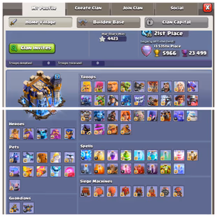 TH 18 Max || Rarest Blacksmith Max Almost || 13 Epic Max || TH18 Near Max || TH18 || 5 Heroes Max || Townhall 18 Max - Image 5