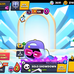 129 [3 MAX BRAWLS] [29 SKINS] [6231 TROPHIES] - Image 2